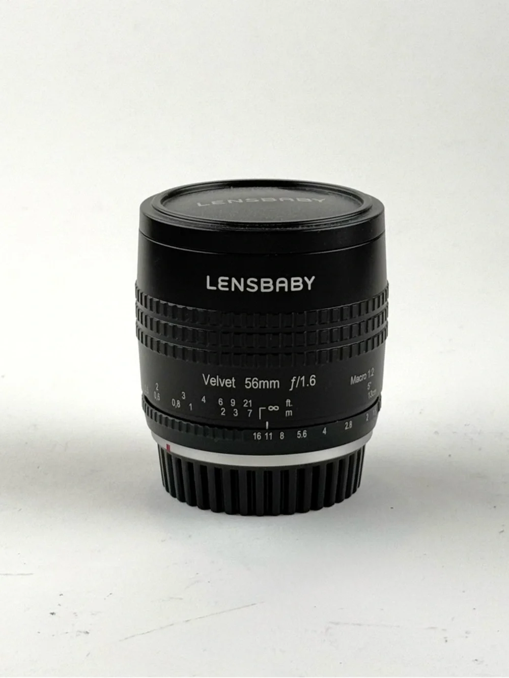 Lensbaby Velvet 56 56mm f/1.6 Lens for Canon EF Mount- Black